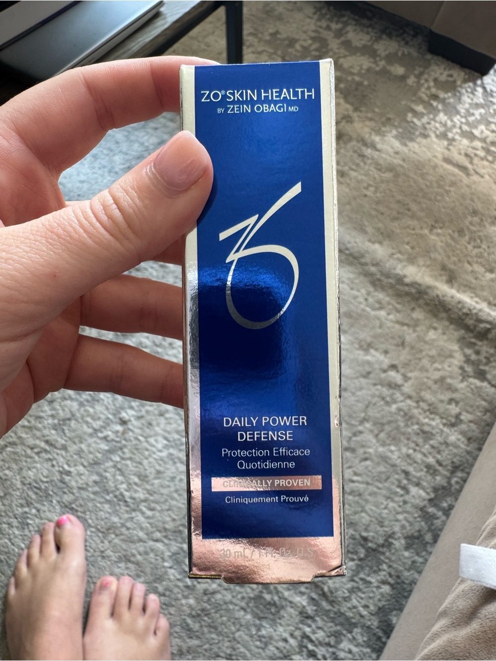 ZO Skin Health Daily Power Defense - Blue Facial Moisturizer